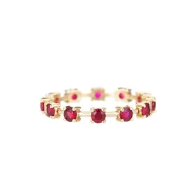 Ruby Tennis Eternity Band