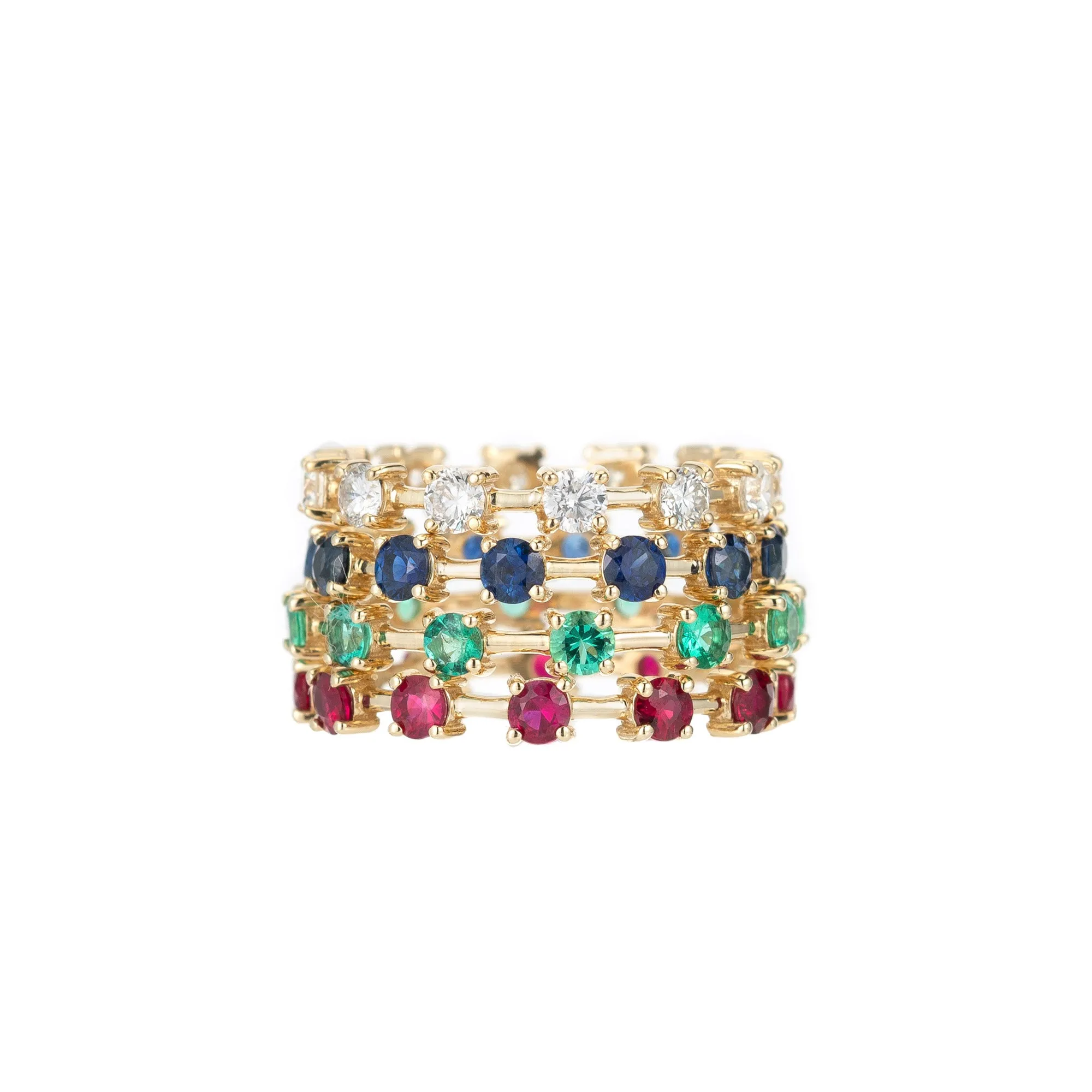 Ruby Tennis Eternity Band