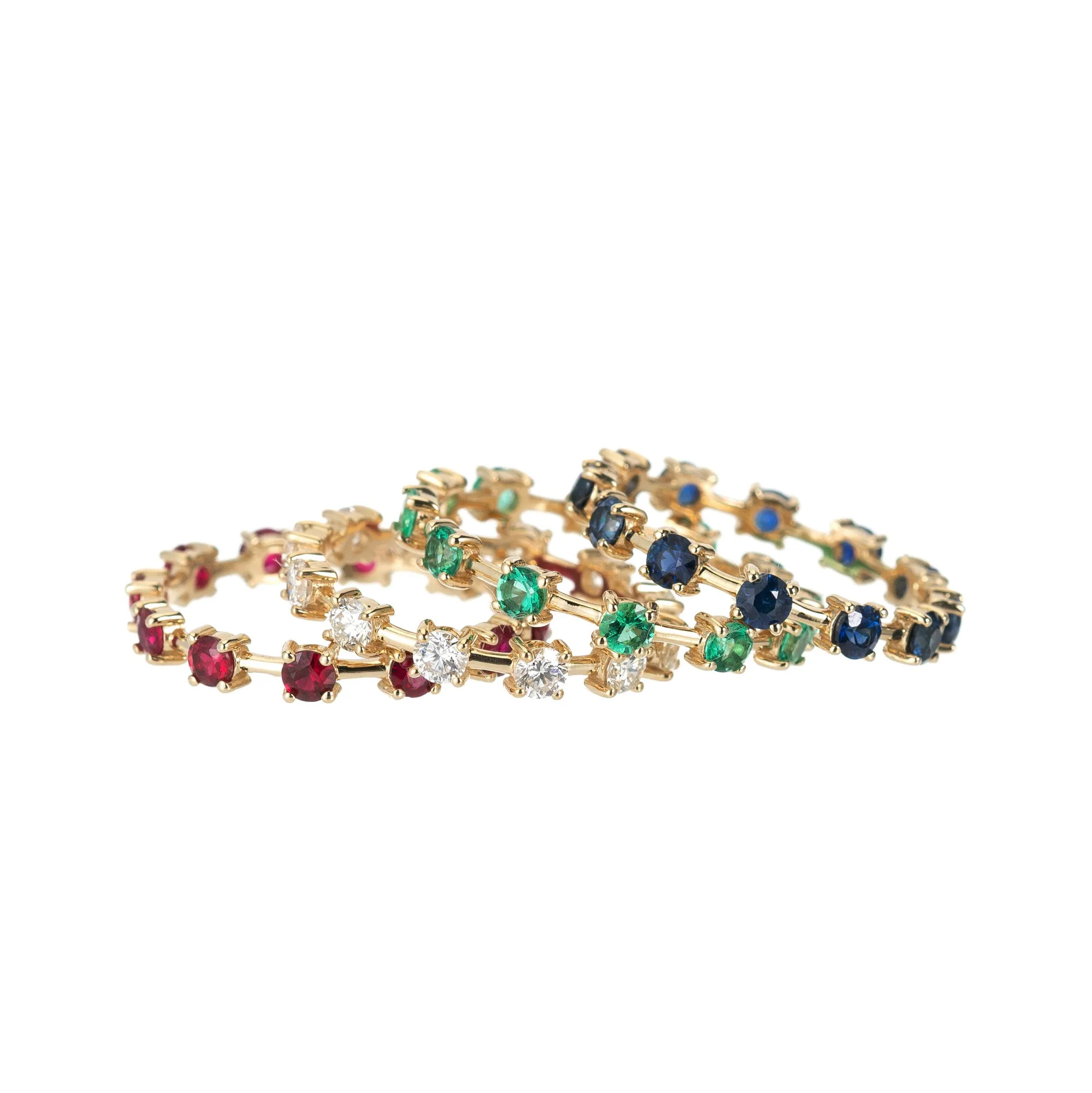 Ruby Tennis Eternity Band