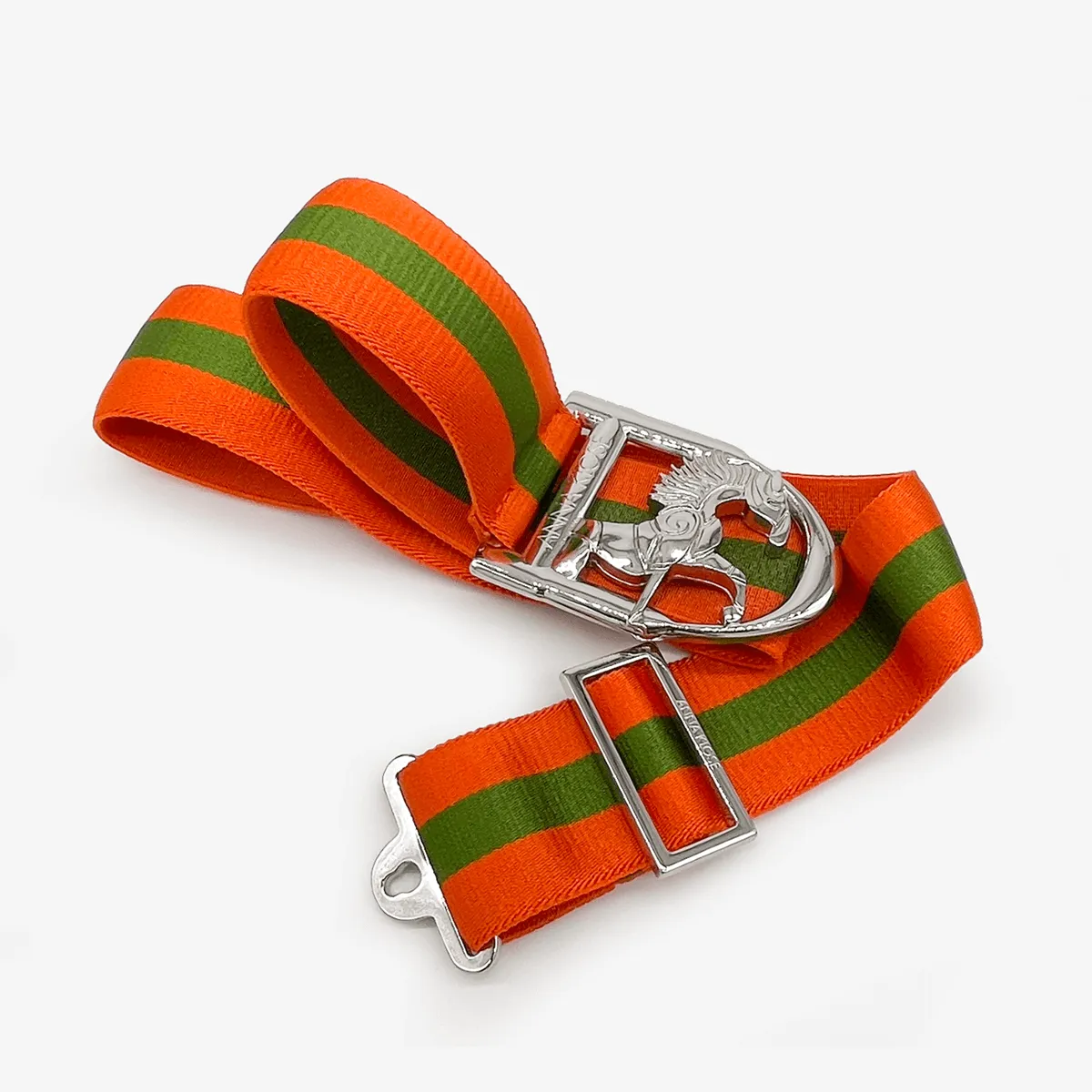 Signature Belt with silver Logo Badge