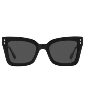 Square-Cat-Eye Acetate Sunglasses In Black