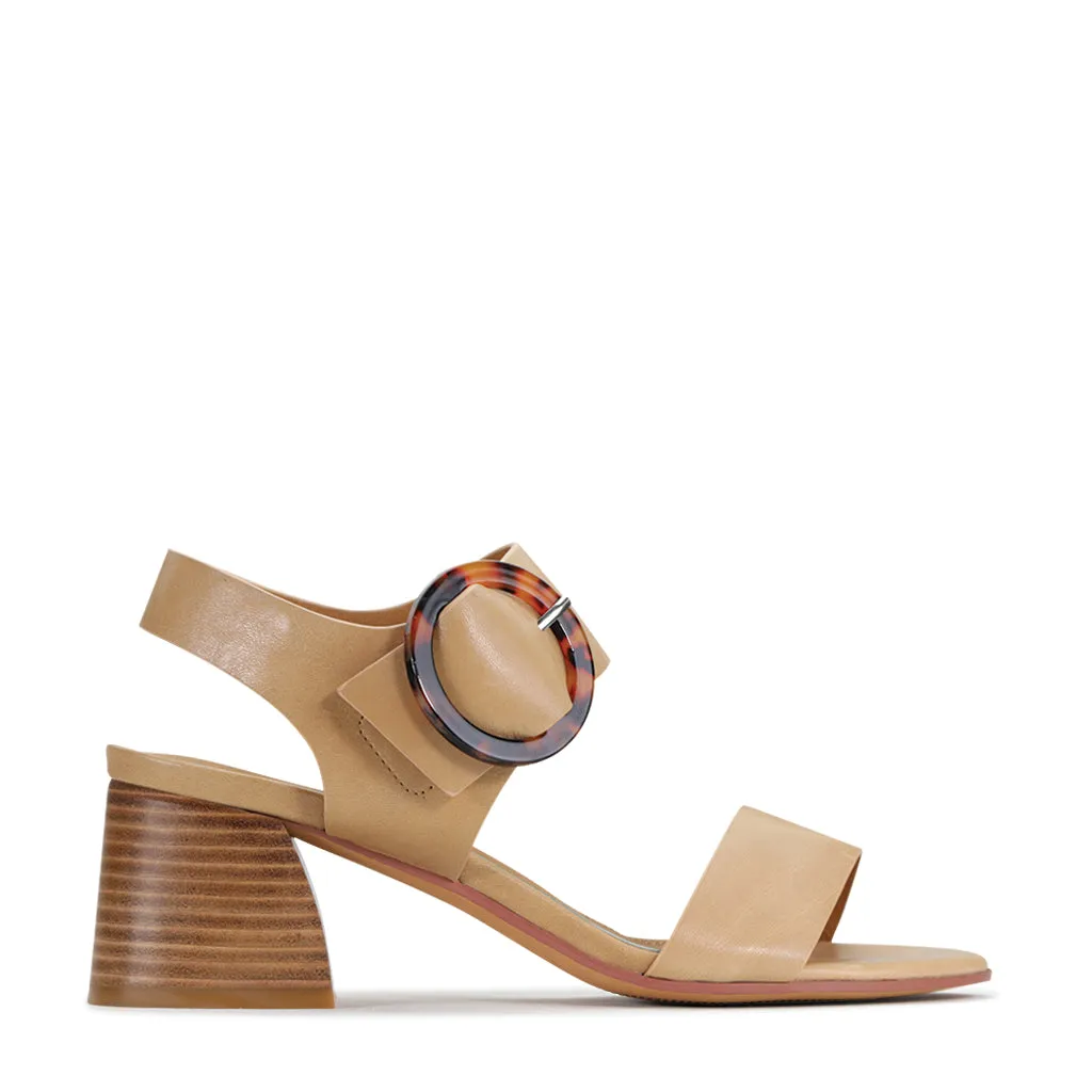 Status Leather Ankle Strap Sandals