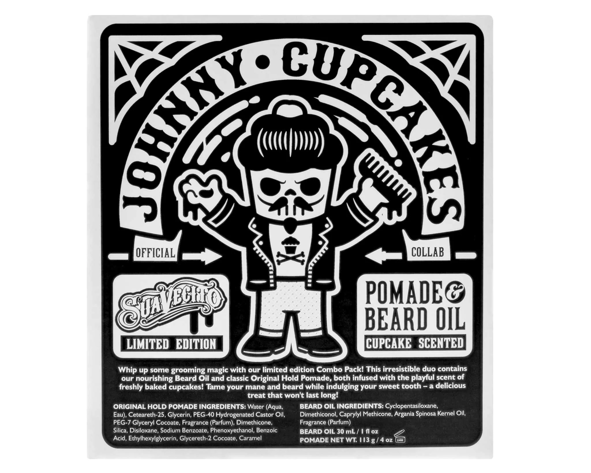 Suavecito X Johnny Cupcakes Combo Pack