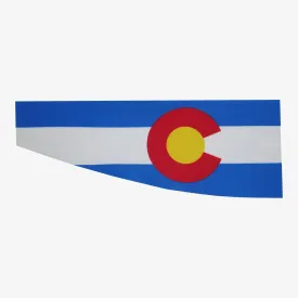 Sublimated Colorado Flag and Mountains Headband