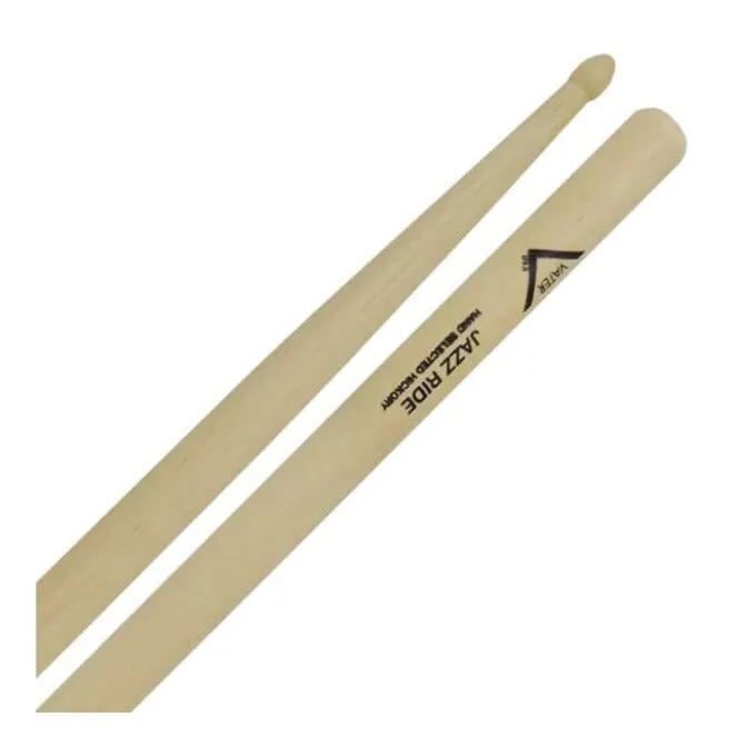 Vater American Hickory Jazz Ride Drum Sticks (VHJZRW)