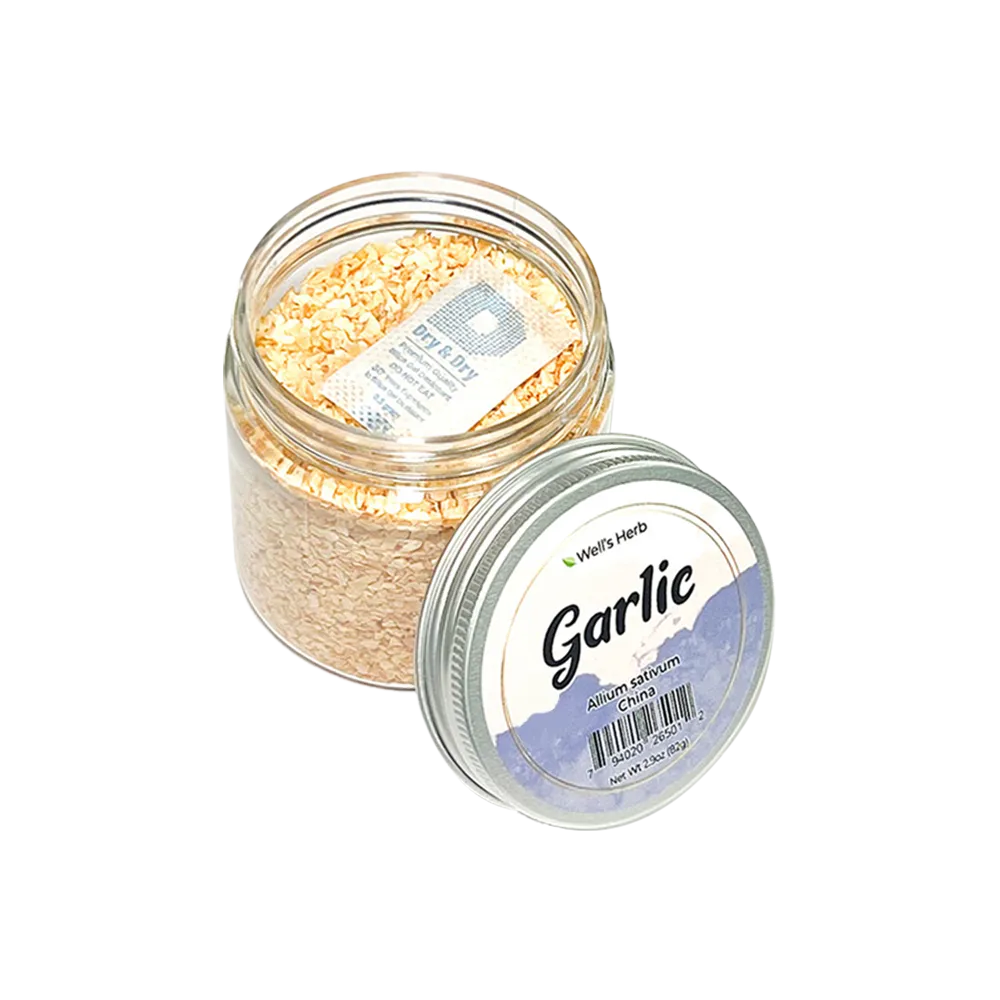 Well's Herb Dried Garlic | 2.9 oz.