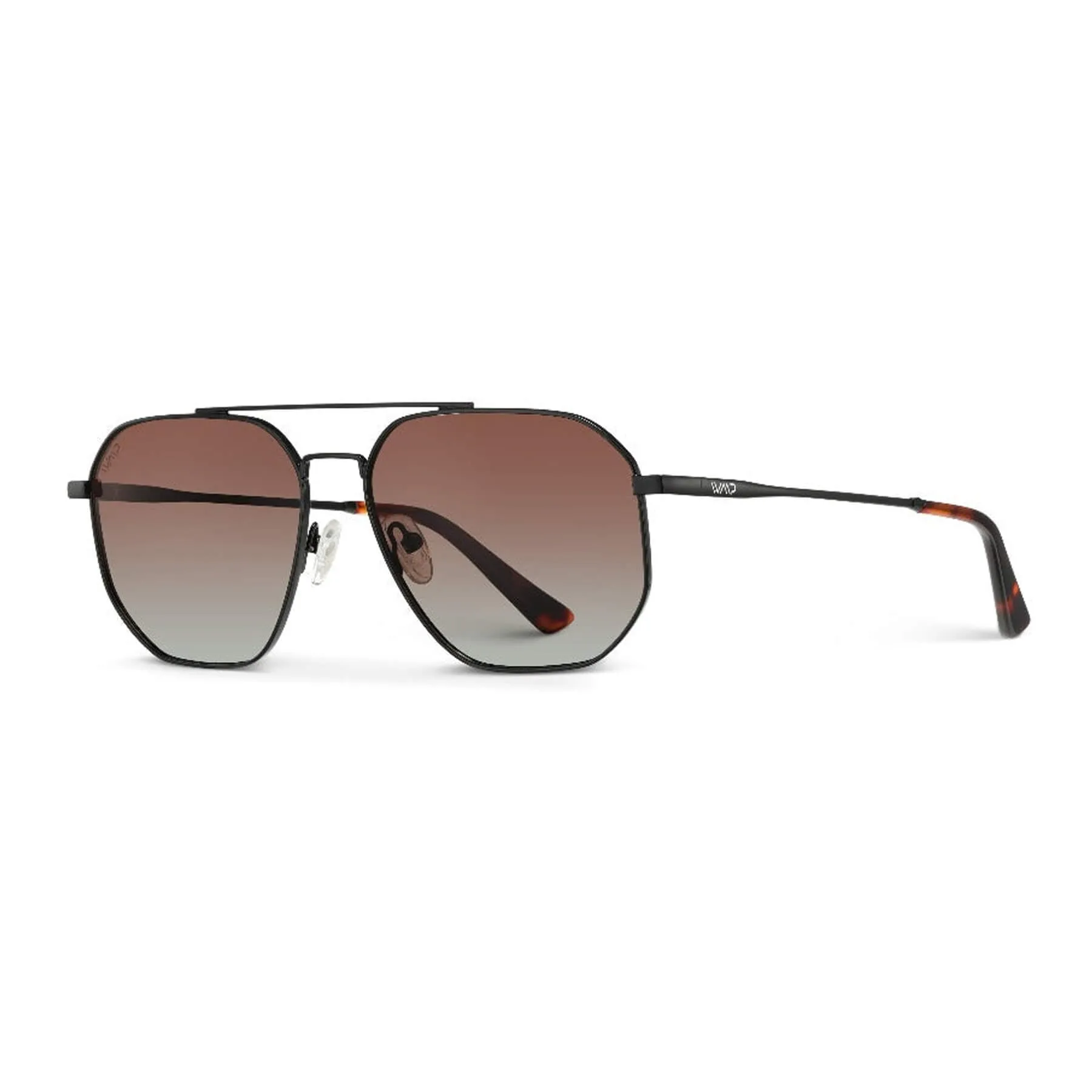 WMP Eyewear Emmett Men's Metal Aviator Sunglasses