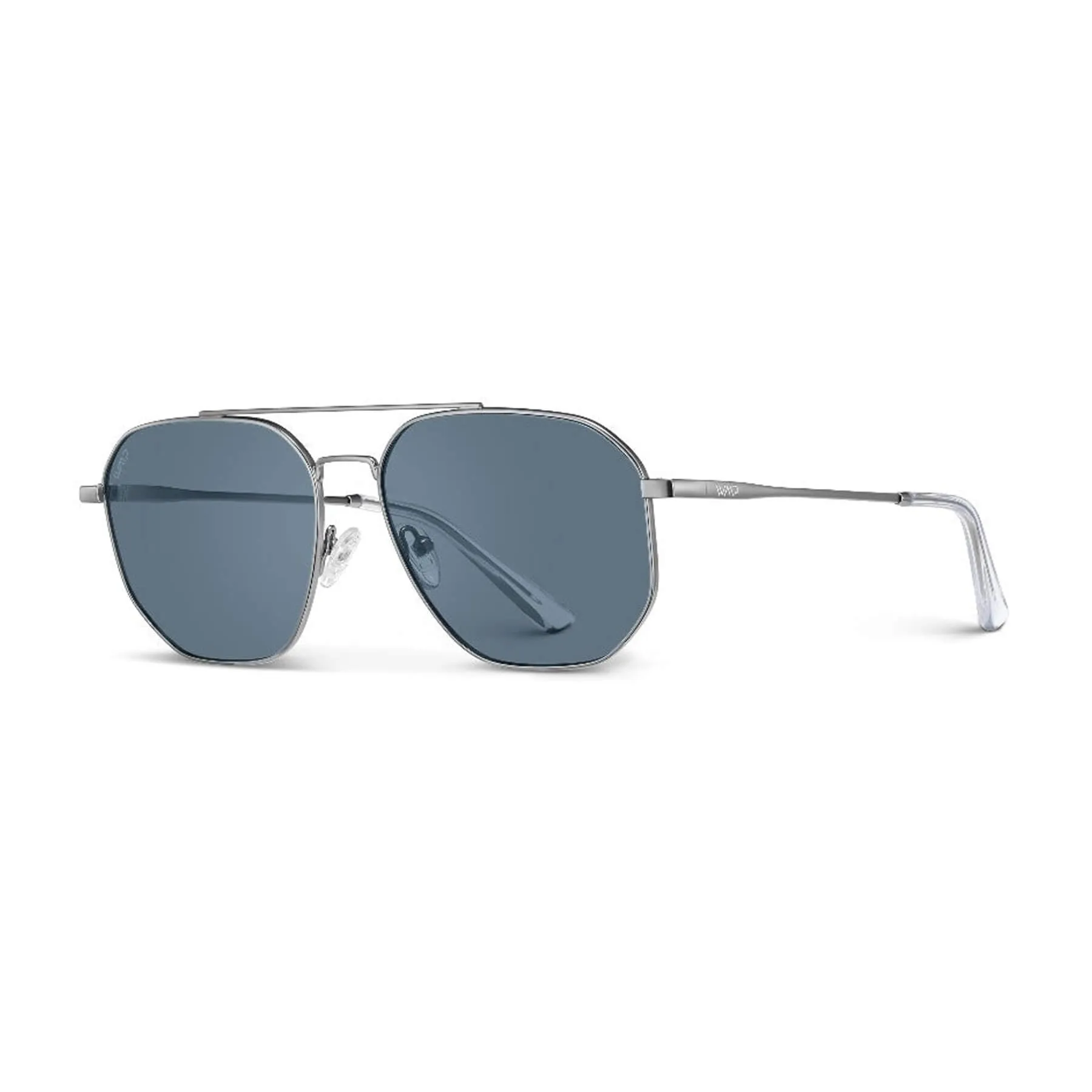 WMP Eyewear Emmett Men's Metal Aviator Sunglasses