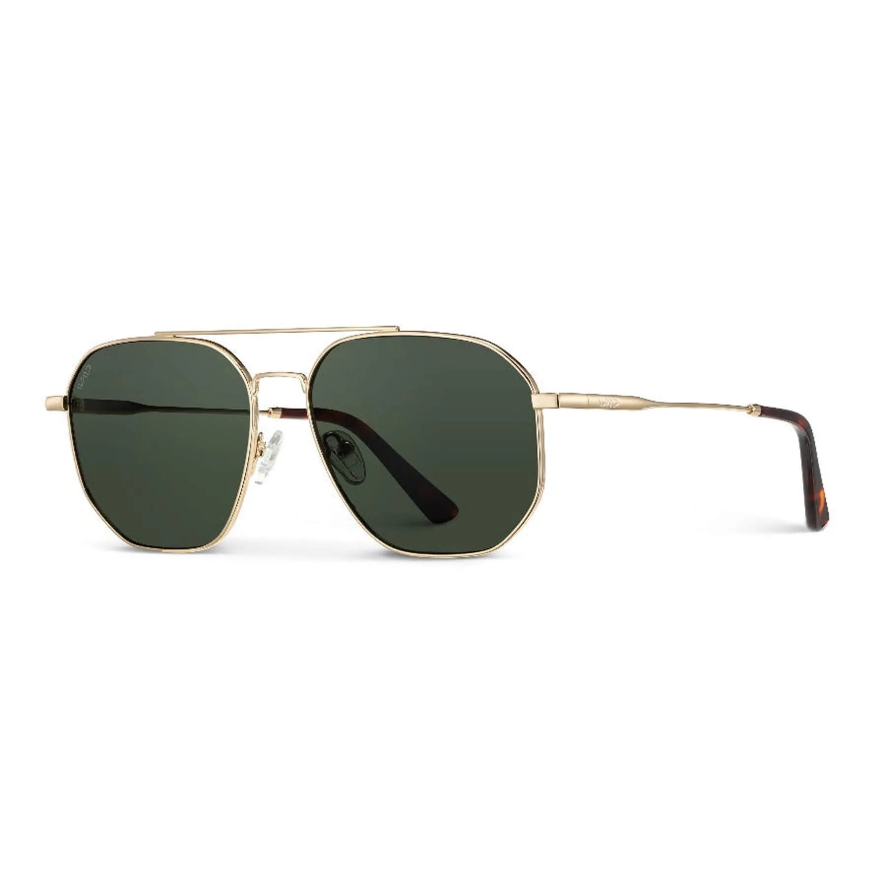 WMP Eyewear Emmett Men's Metal Aviator Sunglasses