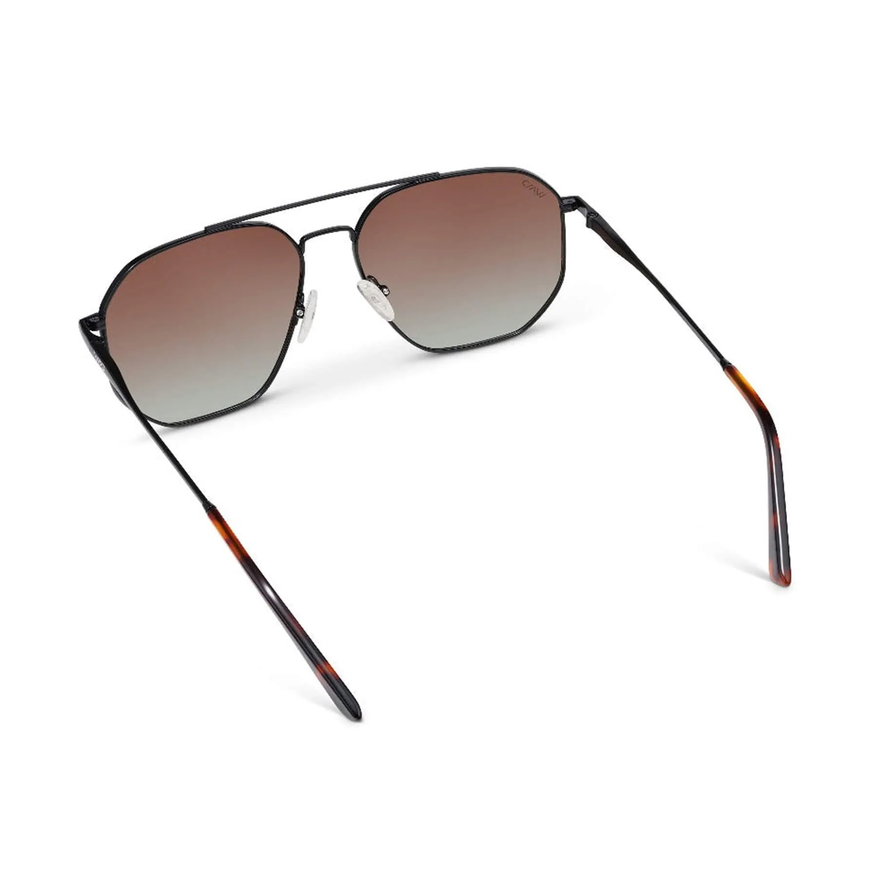 WMP Eyewear Emmett Men's Metal Aviator Sunglasses