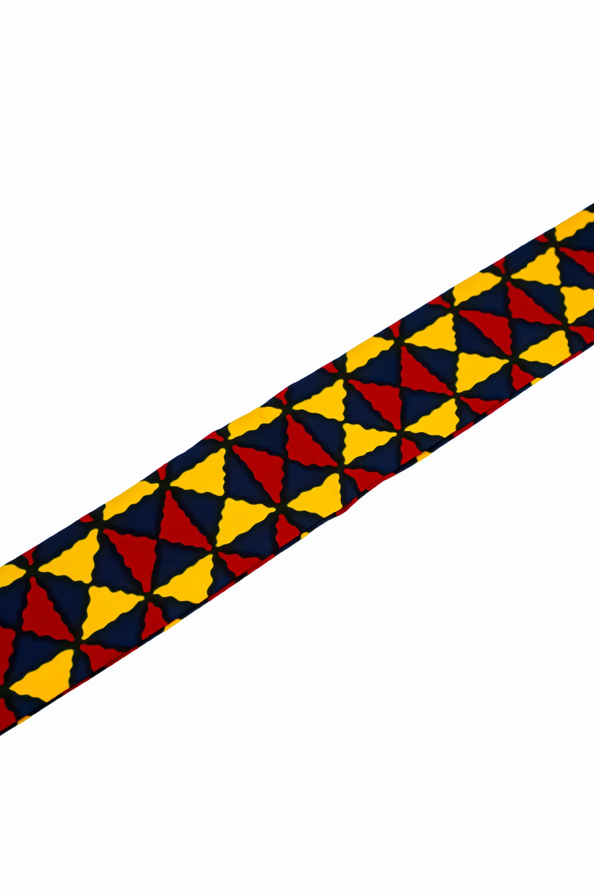 Yellow / Red / Blue Tie-Up Headband