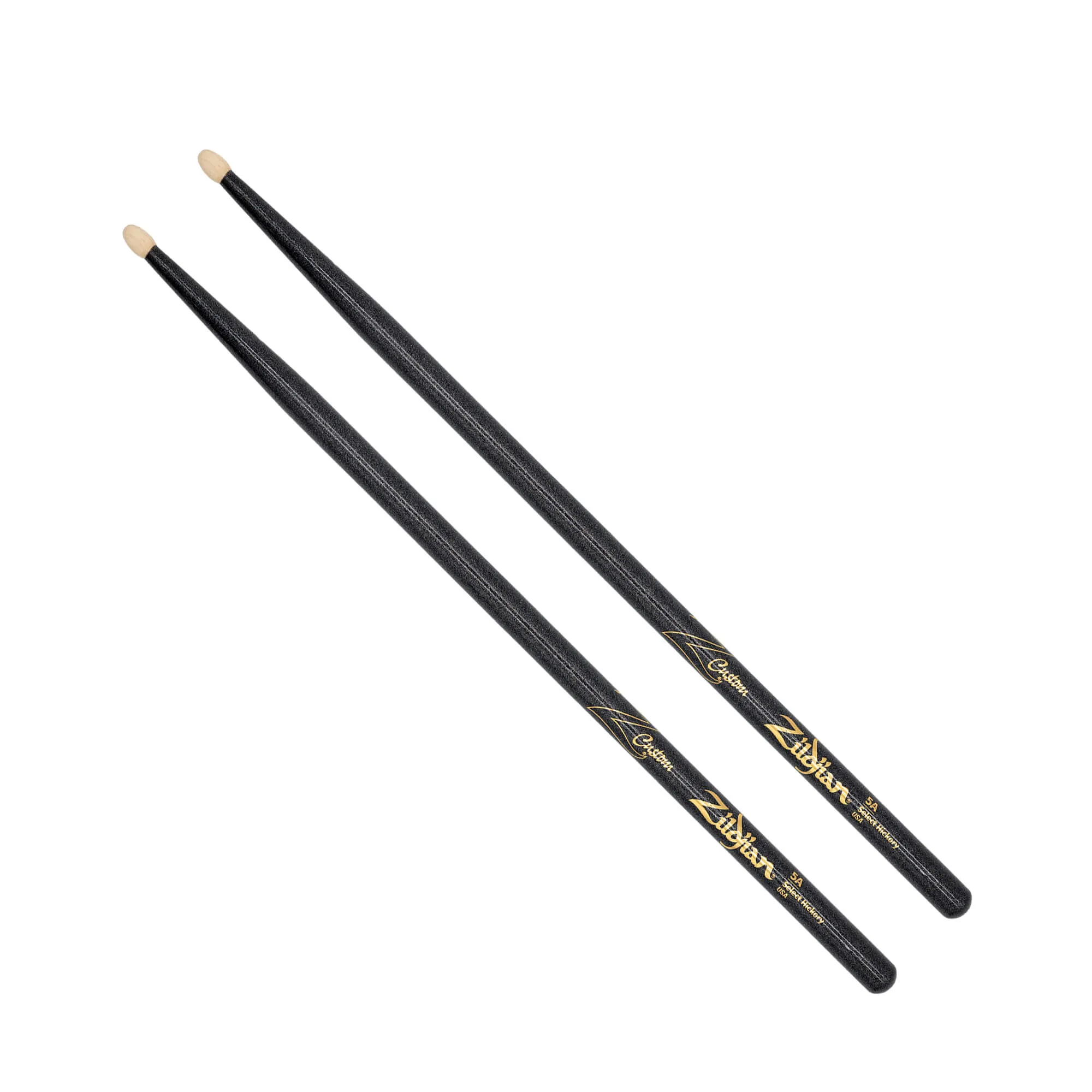 Z Custom LE Drumstick Collection 5A Black Chroma, Wood Tip